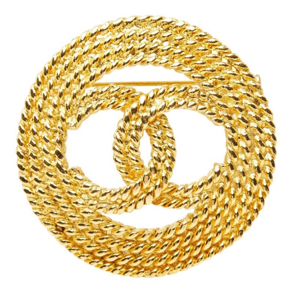 Chanel Cc Logo Brooch Metal #336510C63B